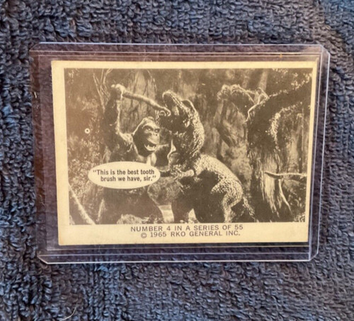 1965 rko donruss - donruss, kong